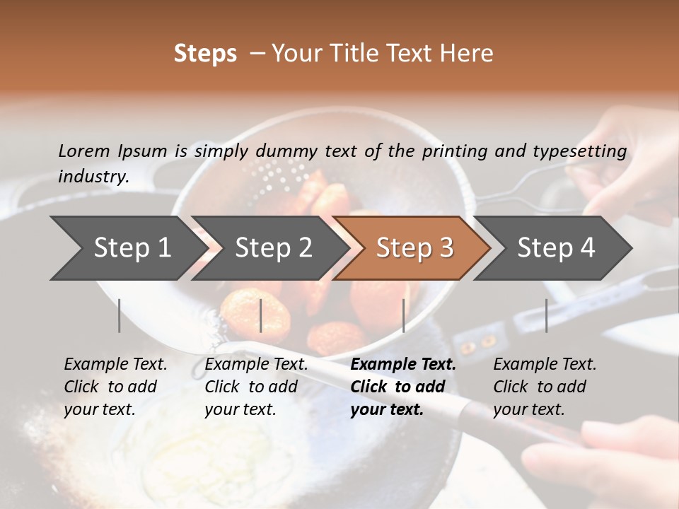 Open Chef Occupation PowerPoint Template