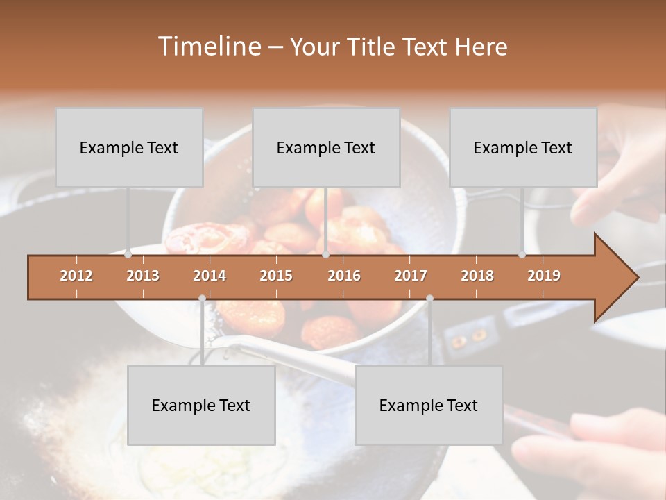 Open Chef Occupation PowerPoint Template