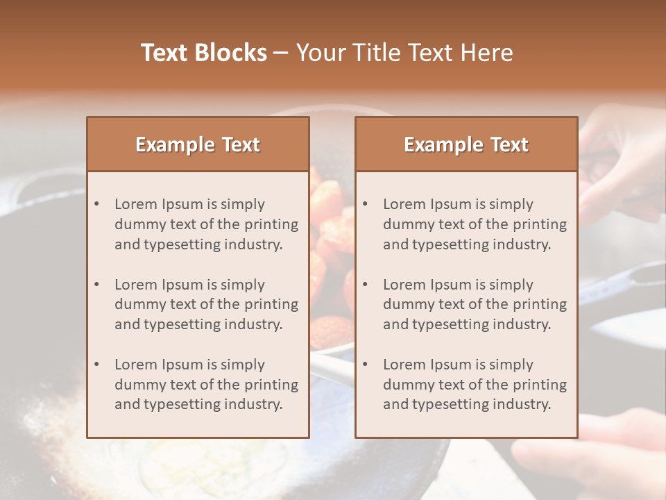 Open Chef Occupation PowerPoint Template