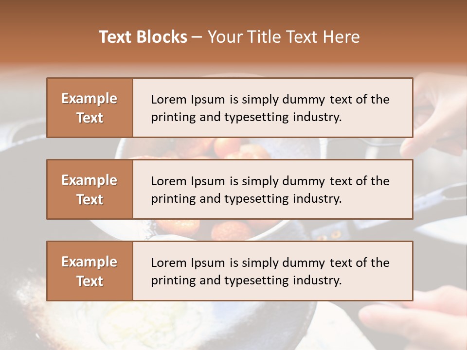 Open Chef Occupation PowerPoint Template