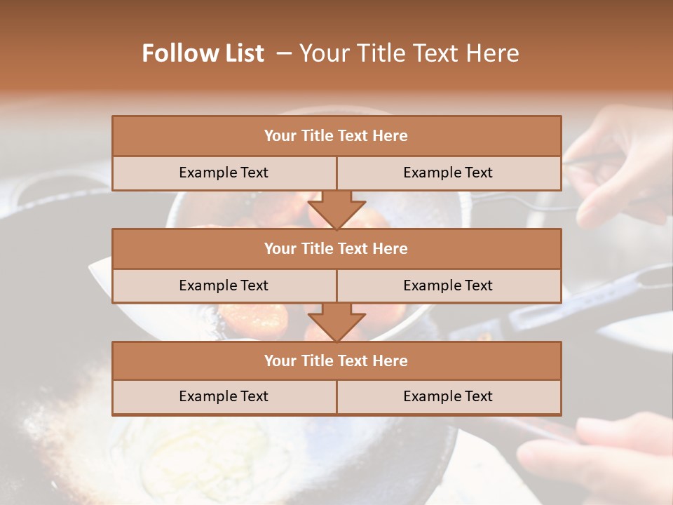 Open Chef Occupation PowerPoint Template