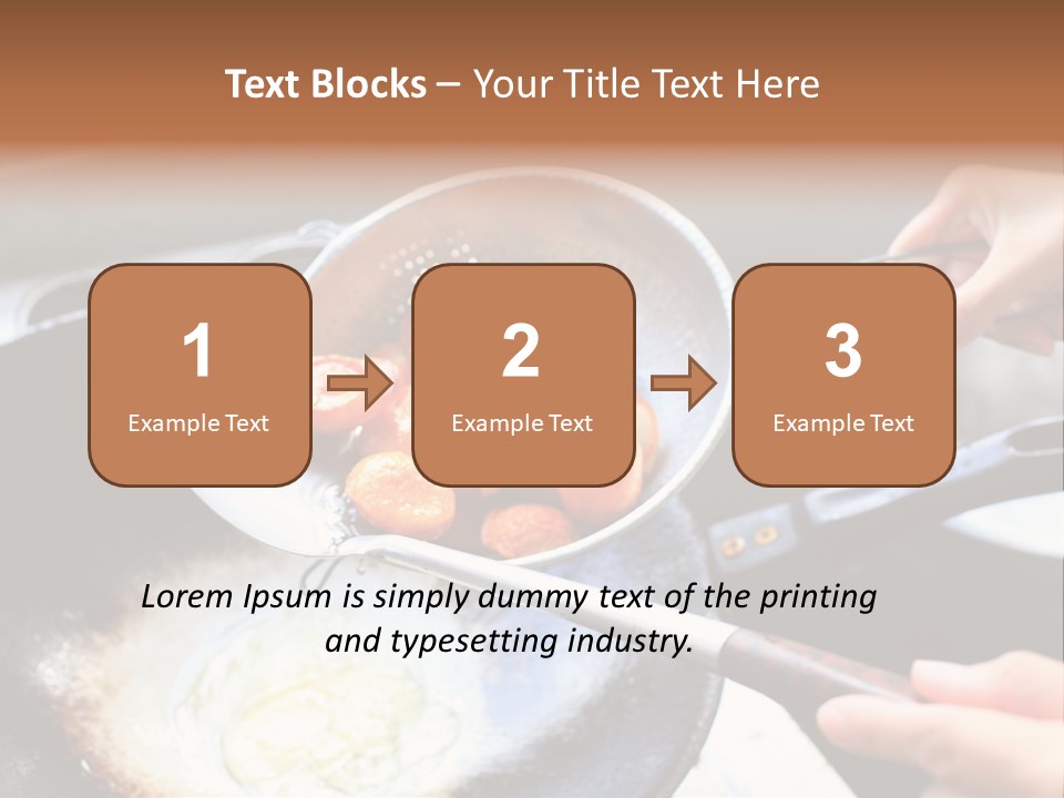 Open Chef Occupation PowerPoint Template