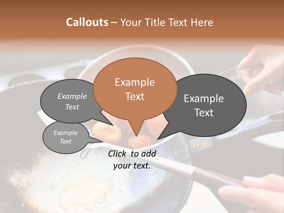 Open Chef Occupation PowerPoint Template