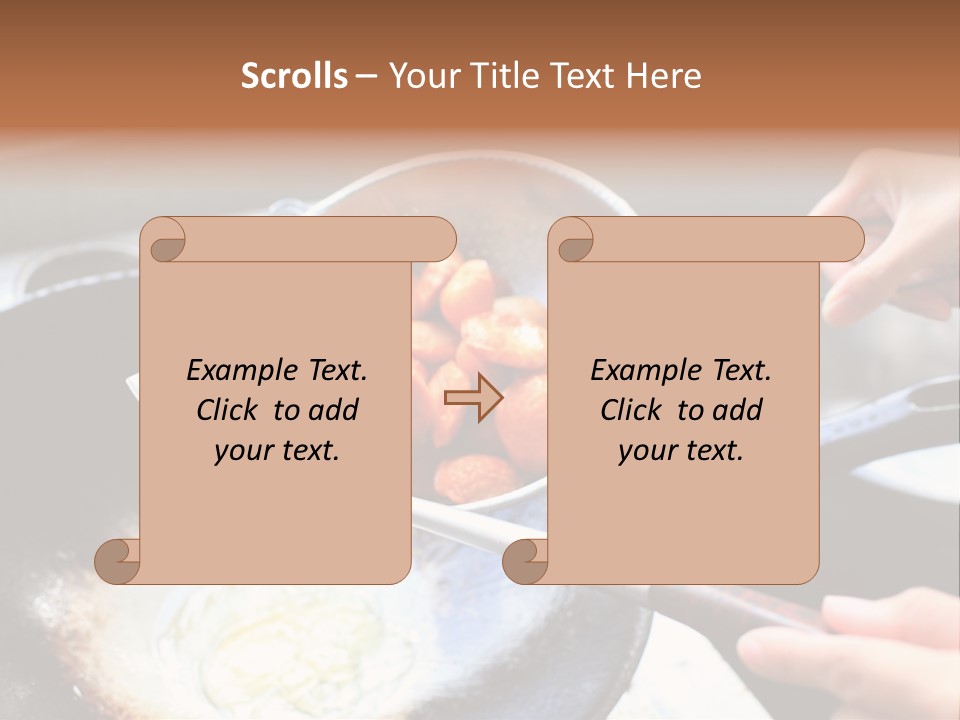 Open Chef Occupation PowerPoint Template