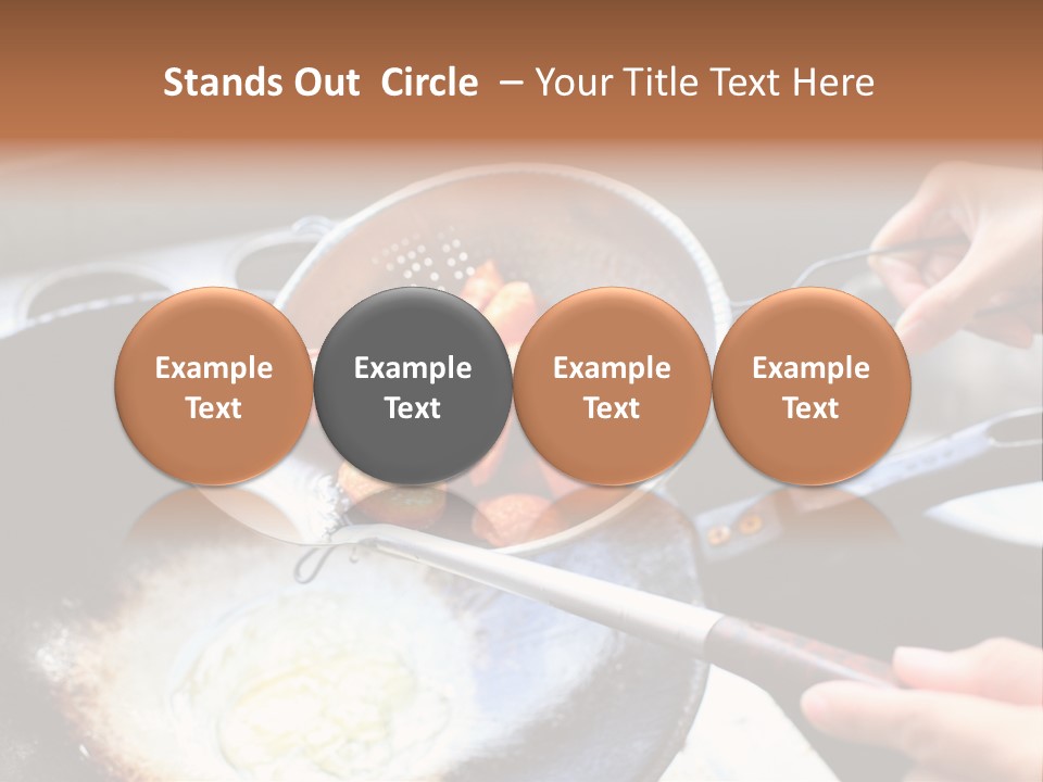 Open Chef Occupation PowerPoint Template