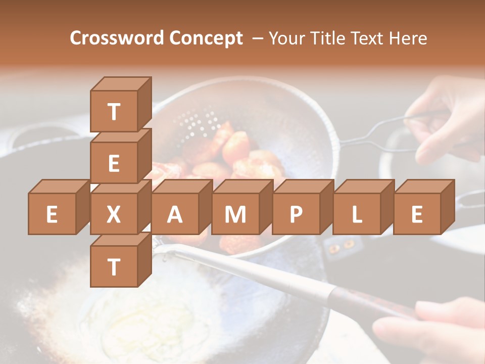 Open Chef Occupation PowerPoint Template