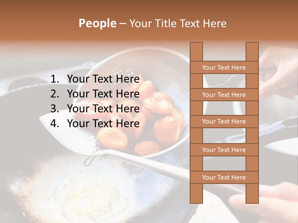 Open Chef Occupation PowerPoint Template