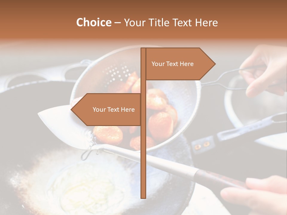 Open Chef Occupation PowerPoint Template