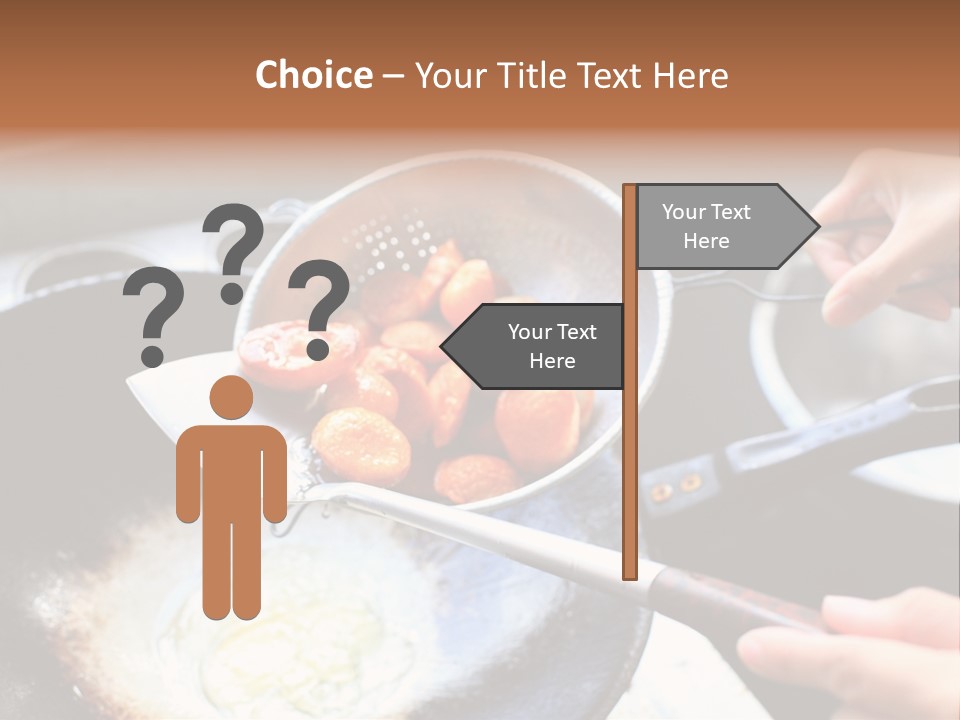 Open Chef Occupation PowerPoint Template