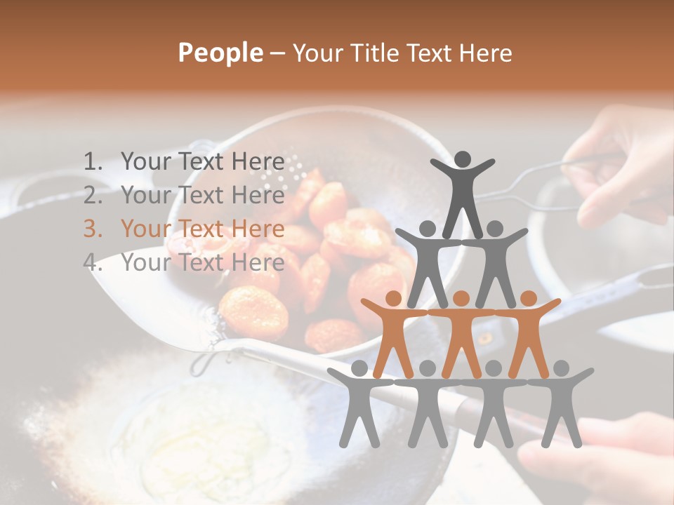 Open Chef Occupation PowerPoint Template