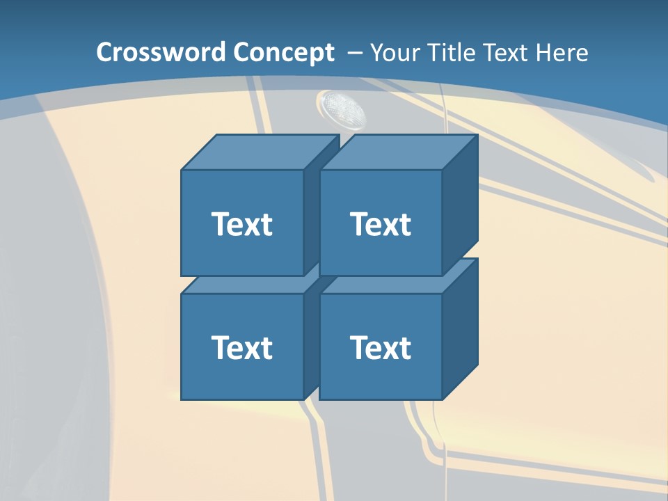Smiling Sound House PowerPoint Template
