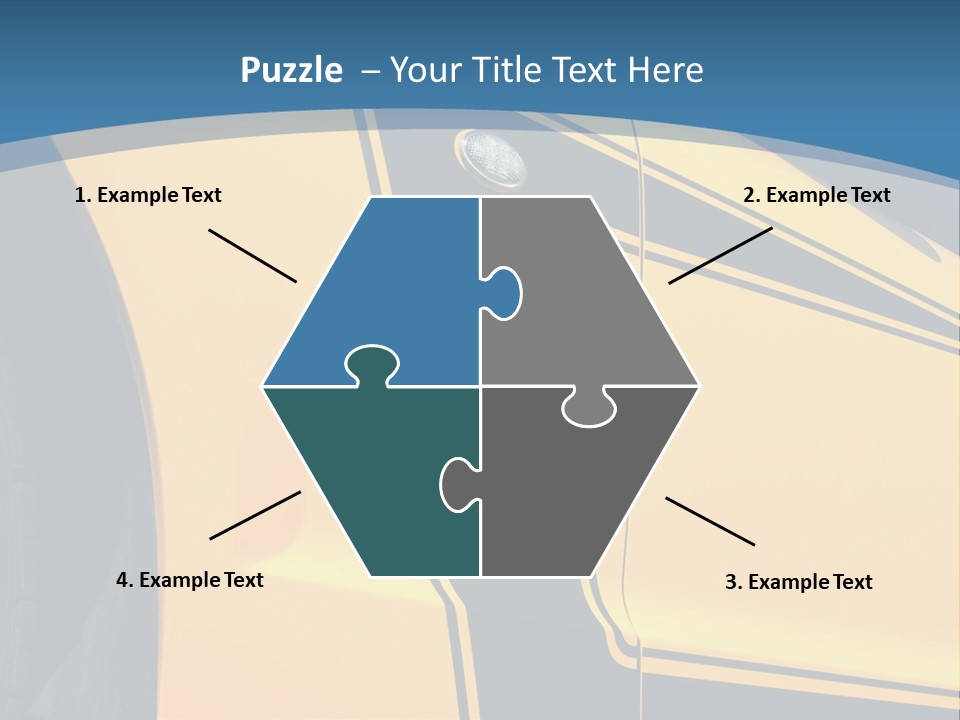 Smiling Sound House PowerPoint Template