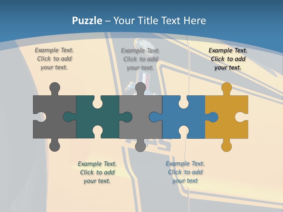 Smiling Sound House PowerPoint Template