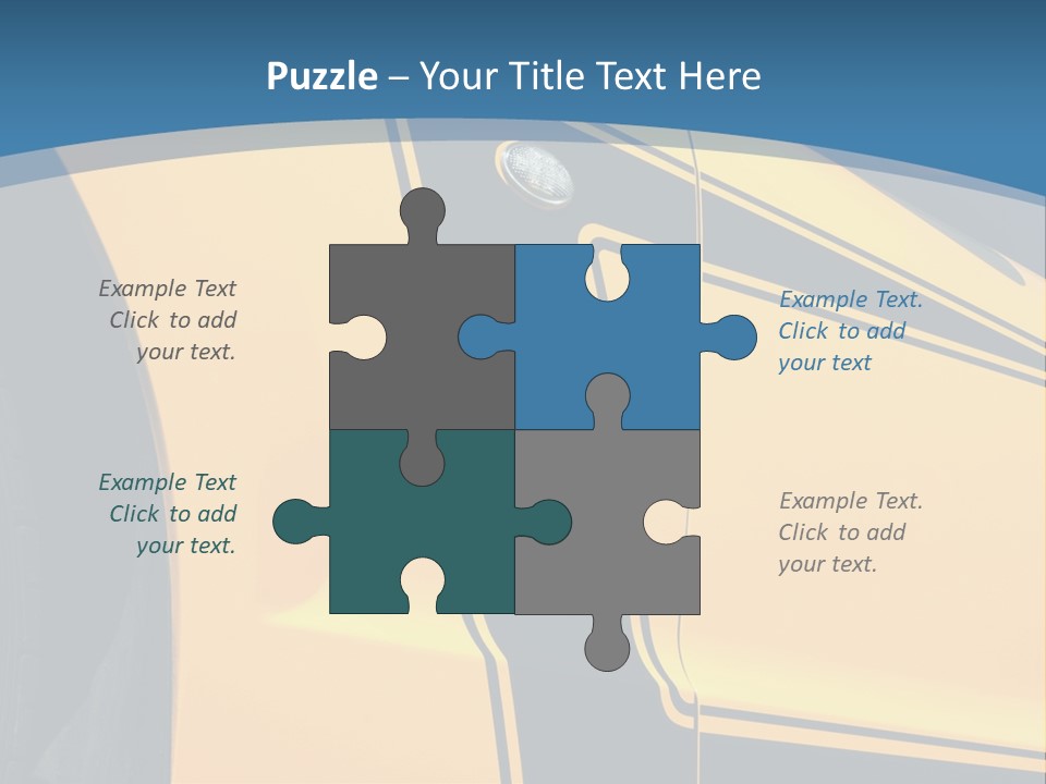 Smiling Sound House PowerPoint Template