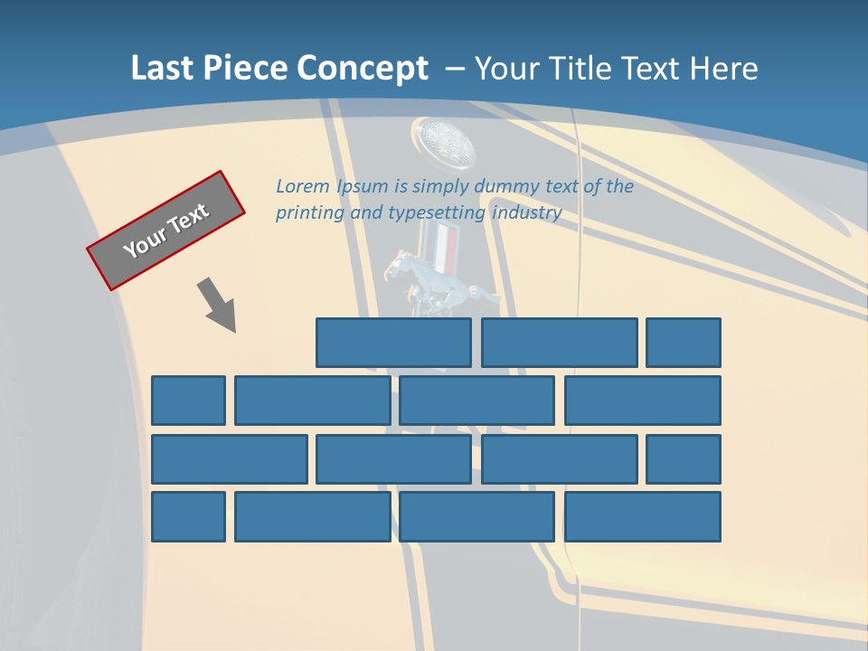Smiling Sound House PowerPoint Template