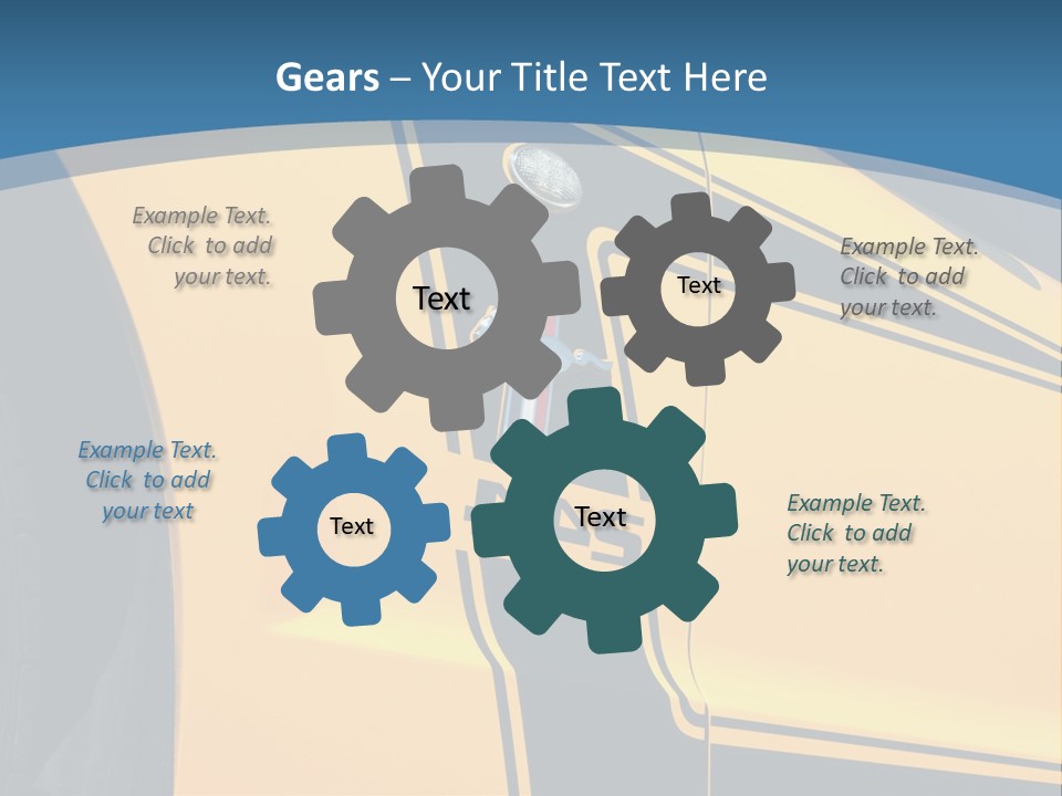 Smiling Sound House PowerPoint Template