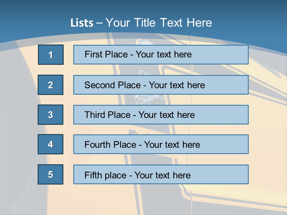 Smiling Sound House PowerPoint Template