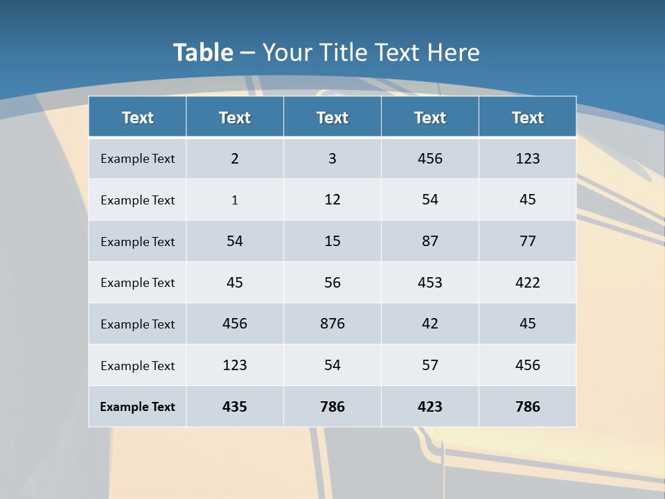 Smiling Sound House PowerPoint Template