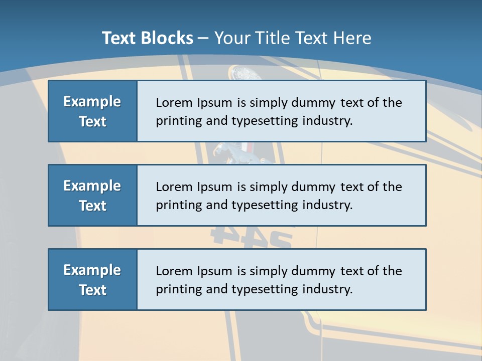 Smiling Sound House PowerPoint Template