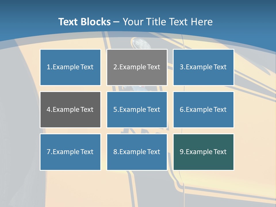 Smiling Sound House PowerPoint Template