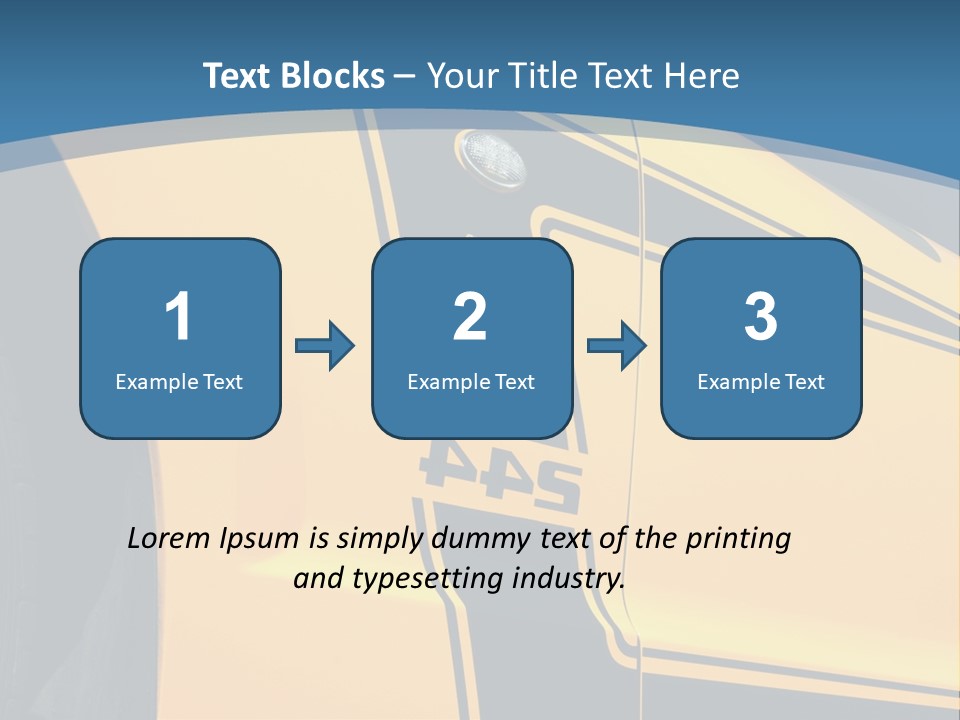 Smiling Sound House PowerPoint Template
