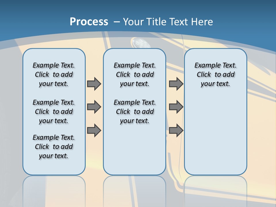 Smiling Sound House PowerPoint Template