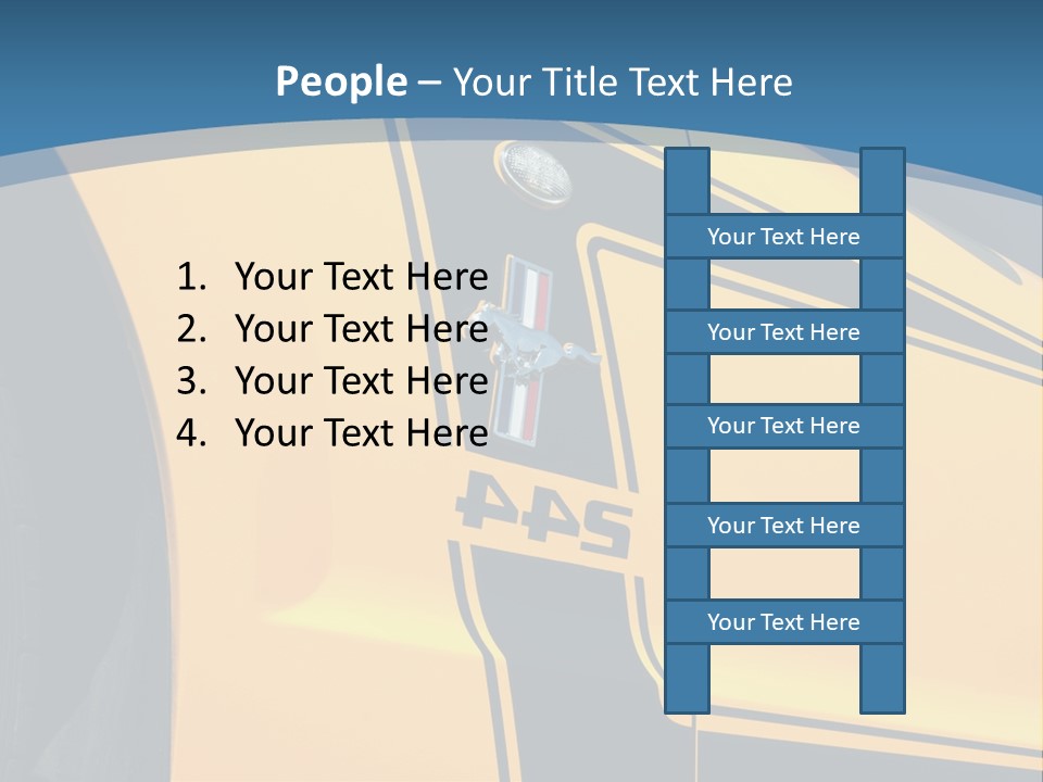 Smiling Sound House PowerPoint Template