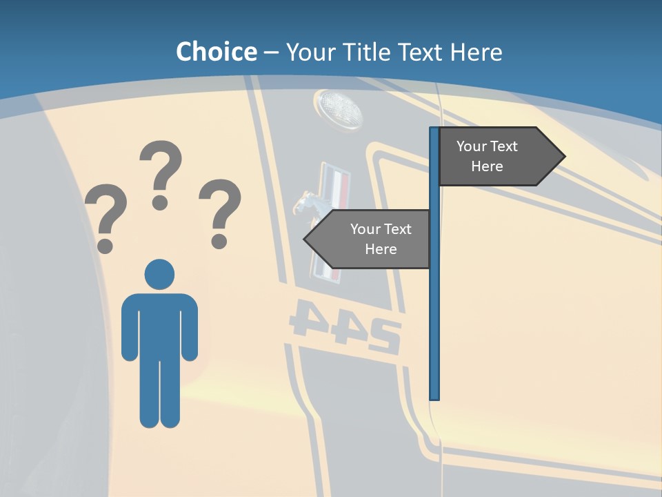 Smiling Sound House PowerPoint Template