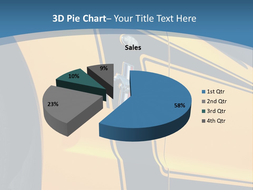Smiling Sound House PowerPoint Template