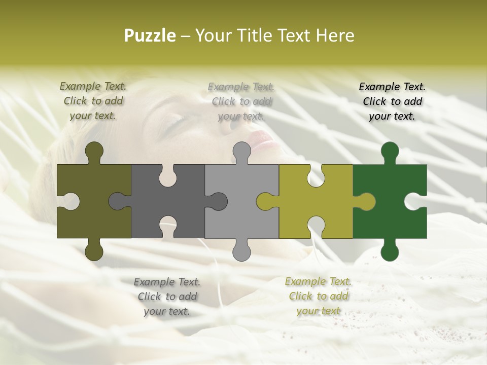 Smiling Sound House PowerPoint Template