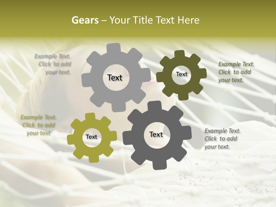 Smiling Sound House PowerPoint Template