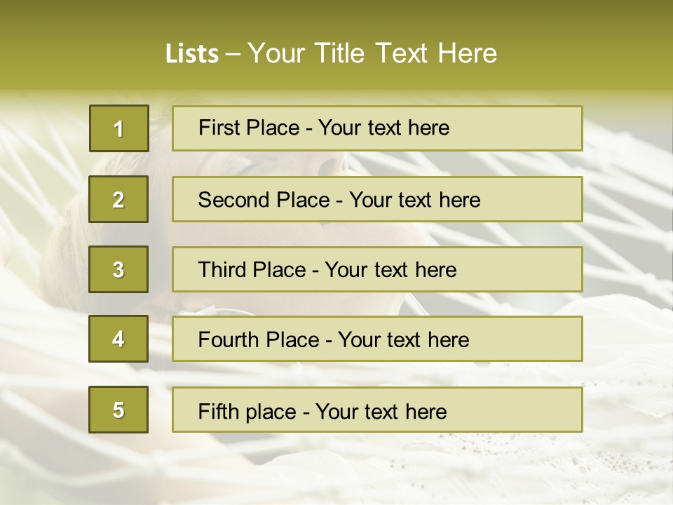 Smiling Sound House PowerPoint Template