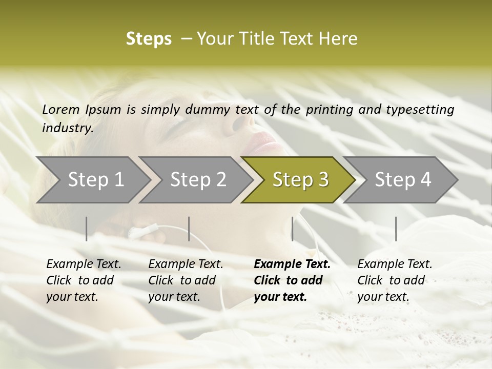 Smiling Sound House PowerPoint Template