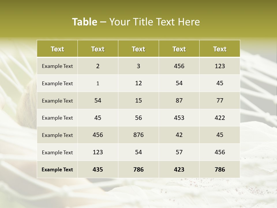 Smiling Sound House PowerPoint Template