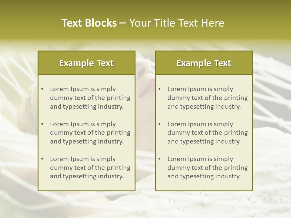 Smiling Sound House PowerPoint Template