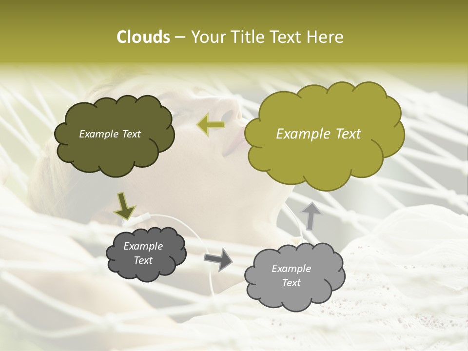 Smiling Sound House PowerPoint Template