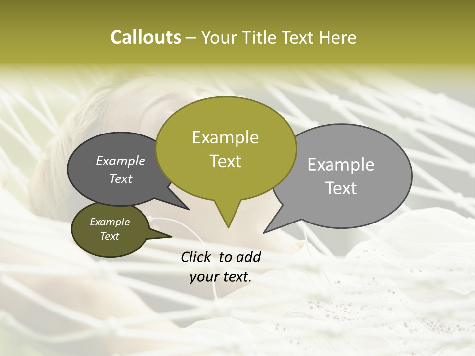 Smiling Sound House PowerPoint Template