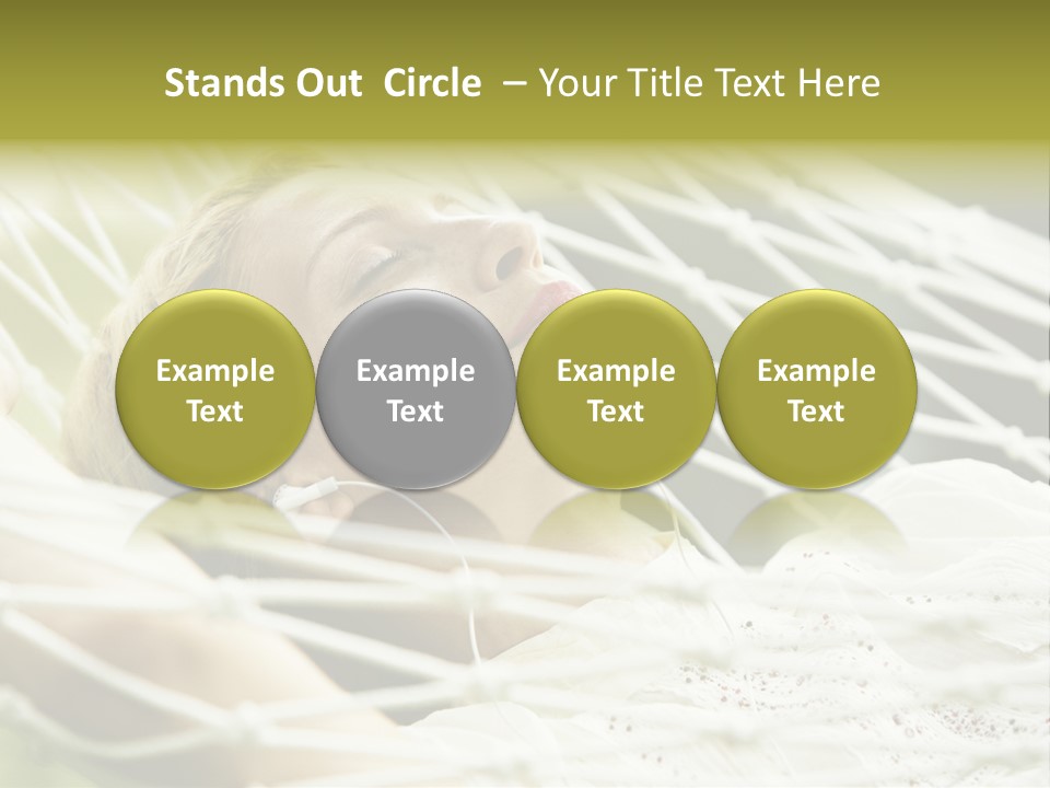 Smiling Sound House PowerPoint Template