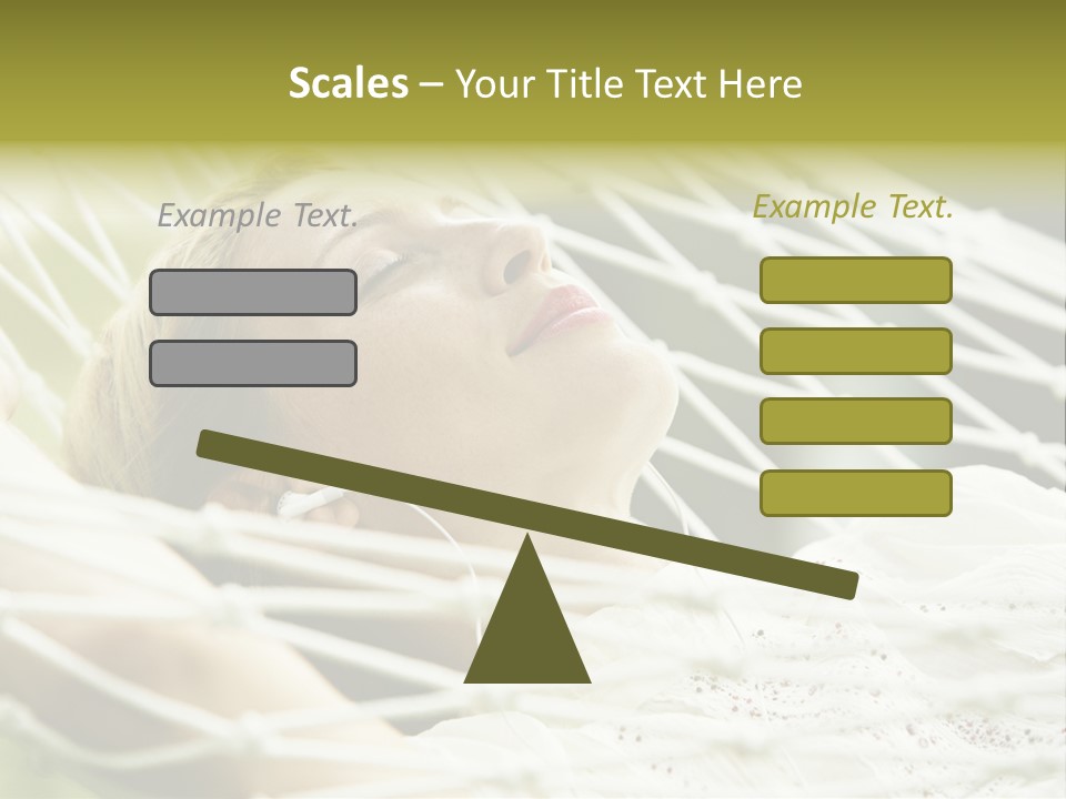 Smiling Sound House PowerPoint Template