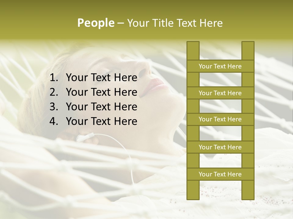 Smiling Sound House PowerPoint Template