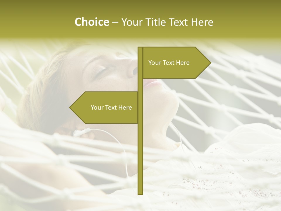 Smiling Sound House PowerPoint Template