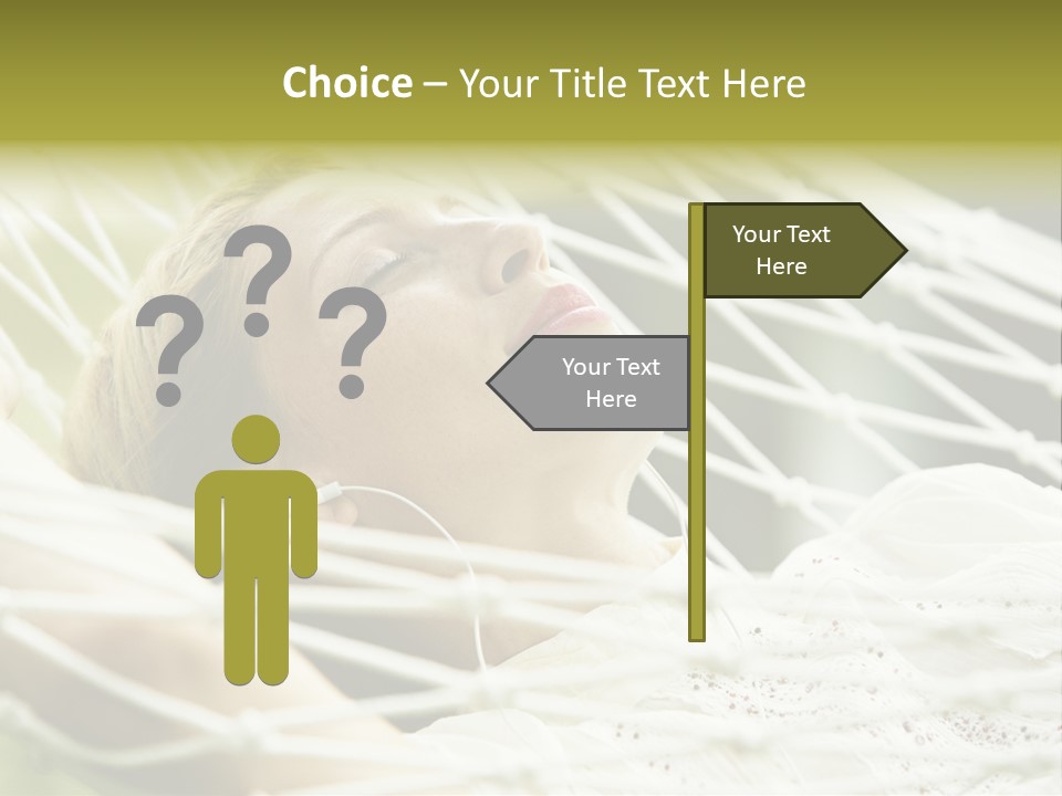 Smiling Sound House PowerPoint Template