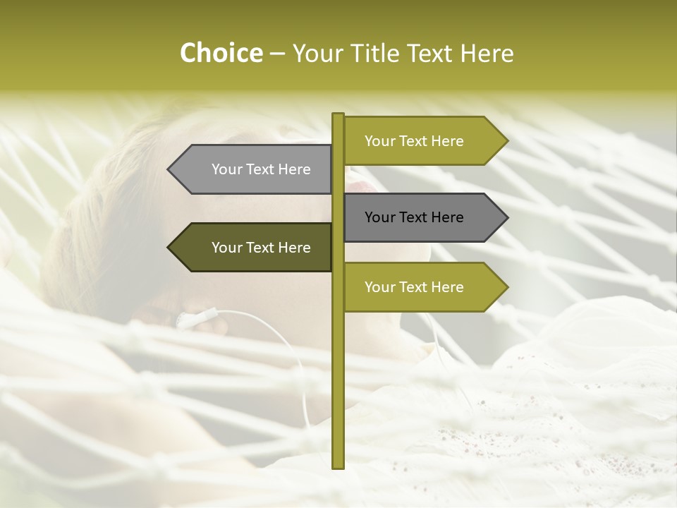 Smiling Sound House PowerPoint Template