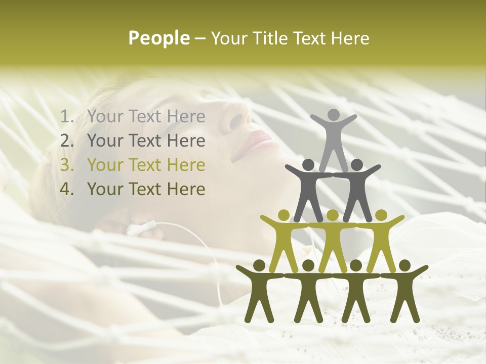 Smiling Sound House PowerPoint Template