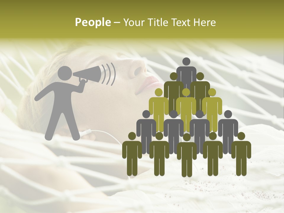 Smiling Sound House PowerPoint Template