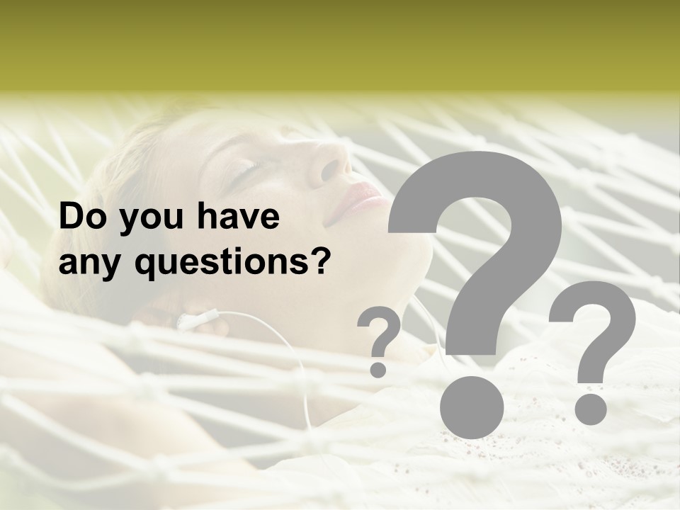 Smiling Sound House PowerPoint Template