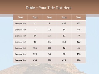 African Male Wild PowerPoint Template