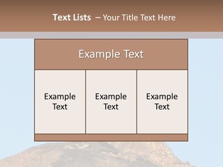 African Male Wild PowerPoint Template