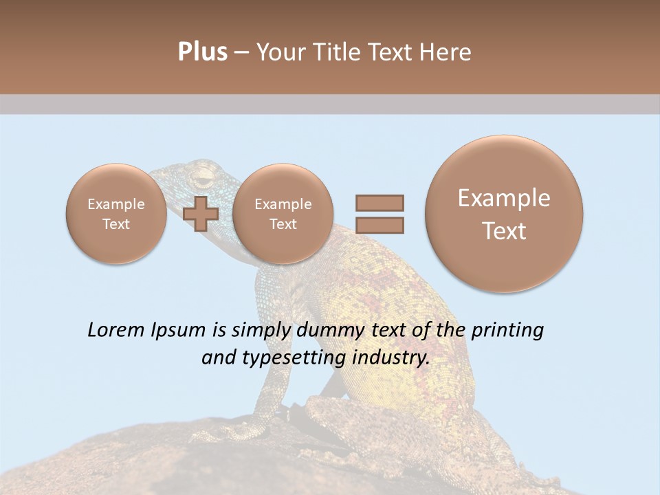 African Male Wild PowerPoint Template