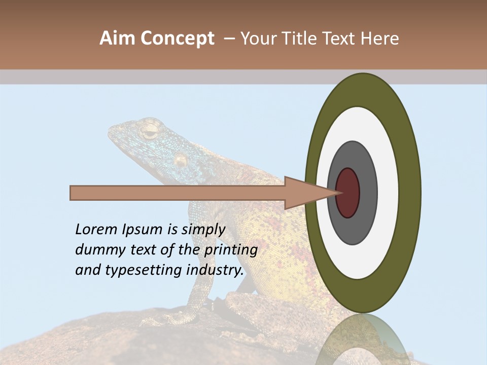 African Male Wild PowerPoint Template